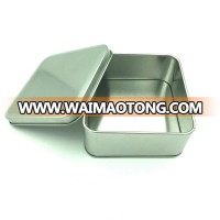 promotion square tin box for tea packaging