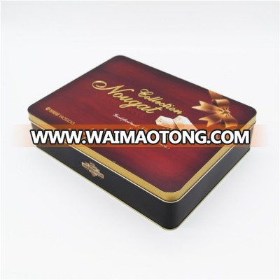 Metal craft chocolate candy /food packaging tin box container