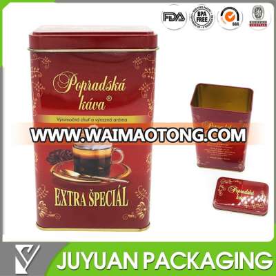 Hot saled customized 250grams coffee tin can with cheap price