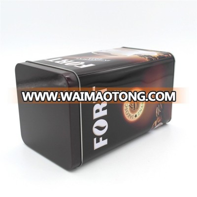 printed square food tin can manufacturer directly supply