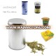 cute tall round tin box for tea with cheap price/Chinese tea tin box